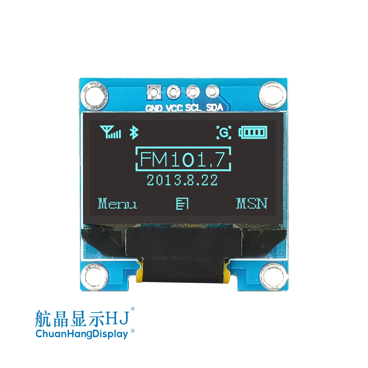 0,96 Zoll OLED-Display